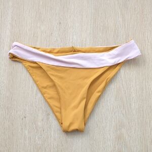 Yellow and Pink Bikini Bottom